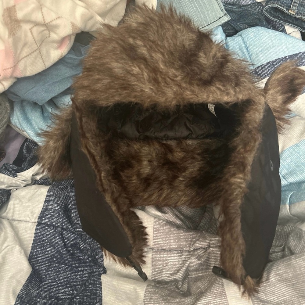 Brown Faux Fur Trapper Hat